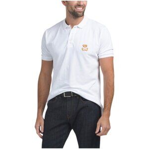 MOSCHINO Made In Portugal Teddy Bear Patch Polo